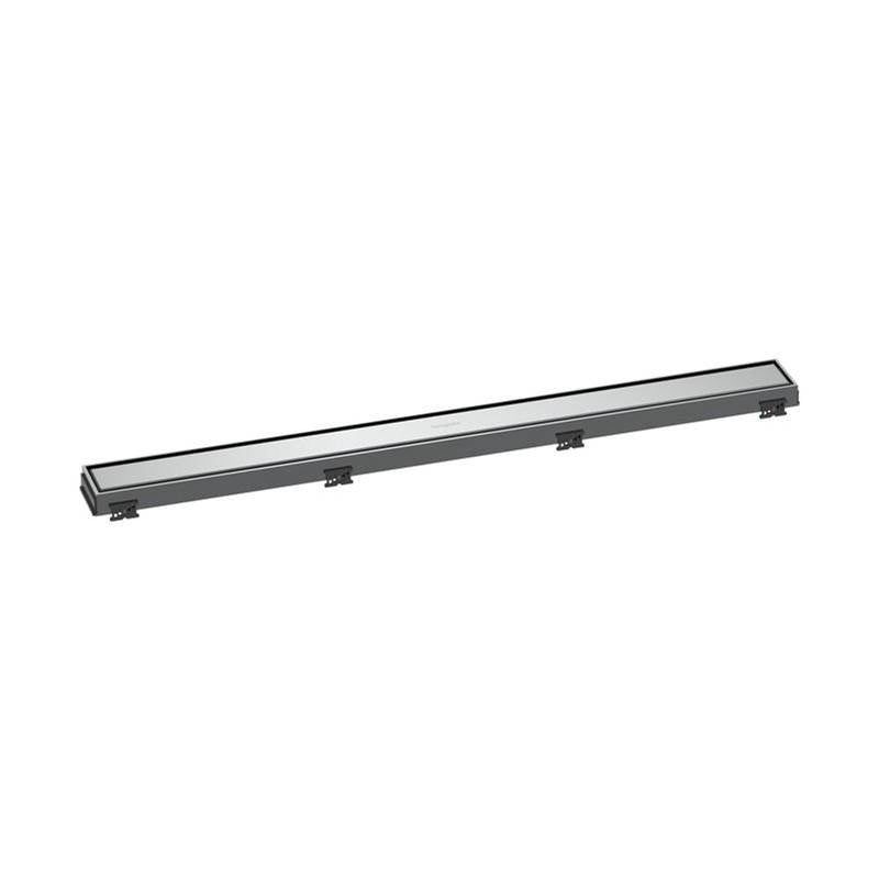 Hansgrohe - RainDrain Match Trim for 31 1/2'' Rough with Height Adjustable Frame in Chrome - Chrome