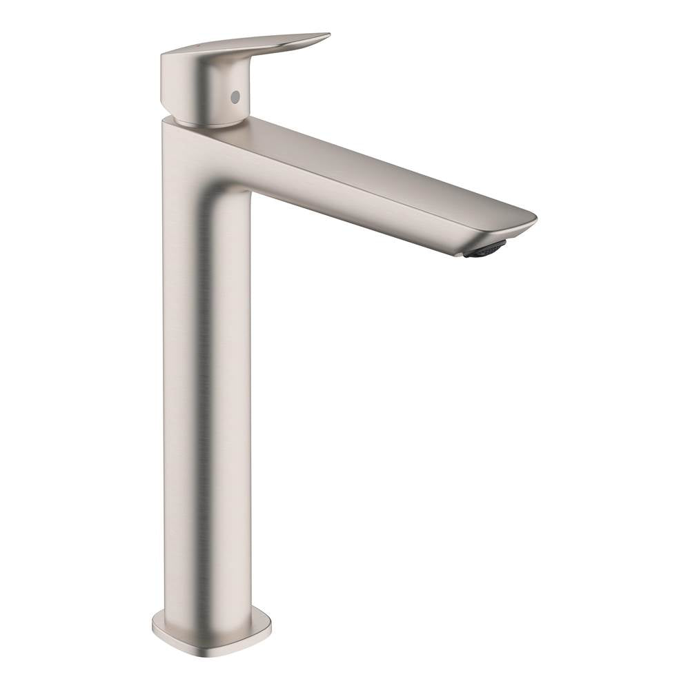 Hansgrohe - Logis Single-Hole Faucet 240, 1.2 GPM in Brushed Nickel - Brushed Nickel