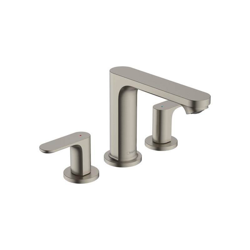 Hansgrohe - Rebris S Widespread Faucet 110 with Pop-Up Drain, 1.2 GPM in Brushed Nickel - Brushed Nickel