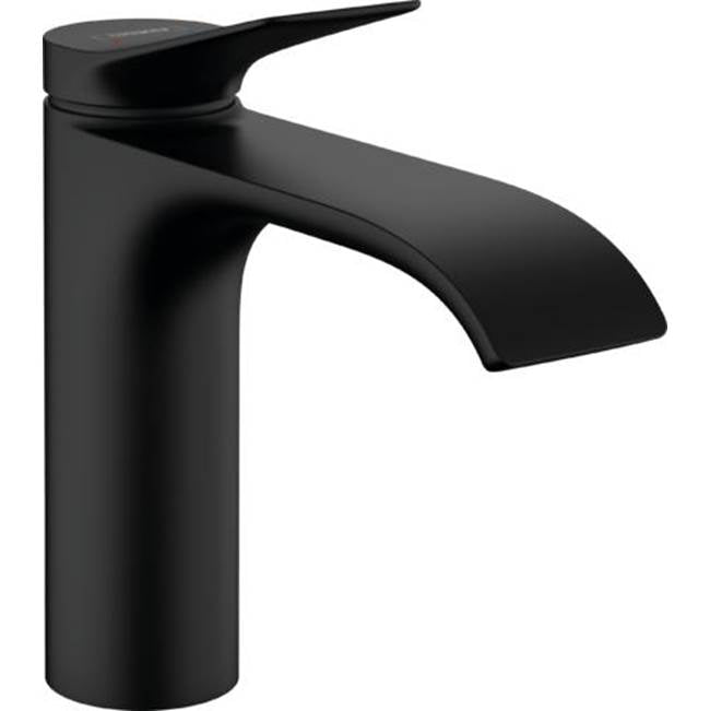 Hansgrohe - Vivenis Single-hole Faucet 110 with Pop-Up Drain, 1.2 GPM in Matte Black - Matte Black