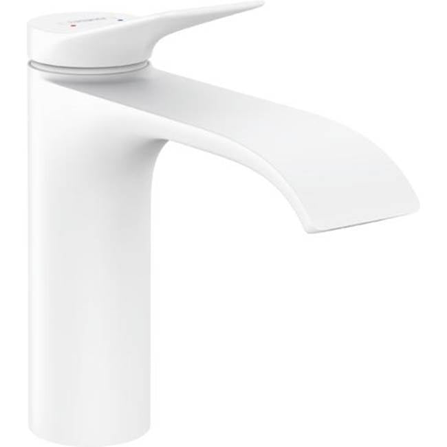 Hansgrohe - Vivenis Single-hole Faucet 110 with Pop-Up Drain, 1.2 GPM in Matte White - Matte White