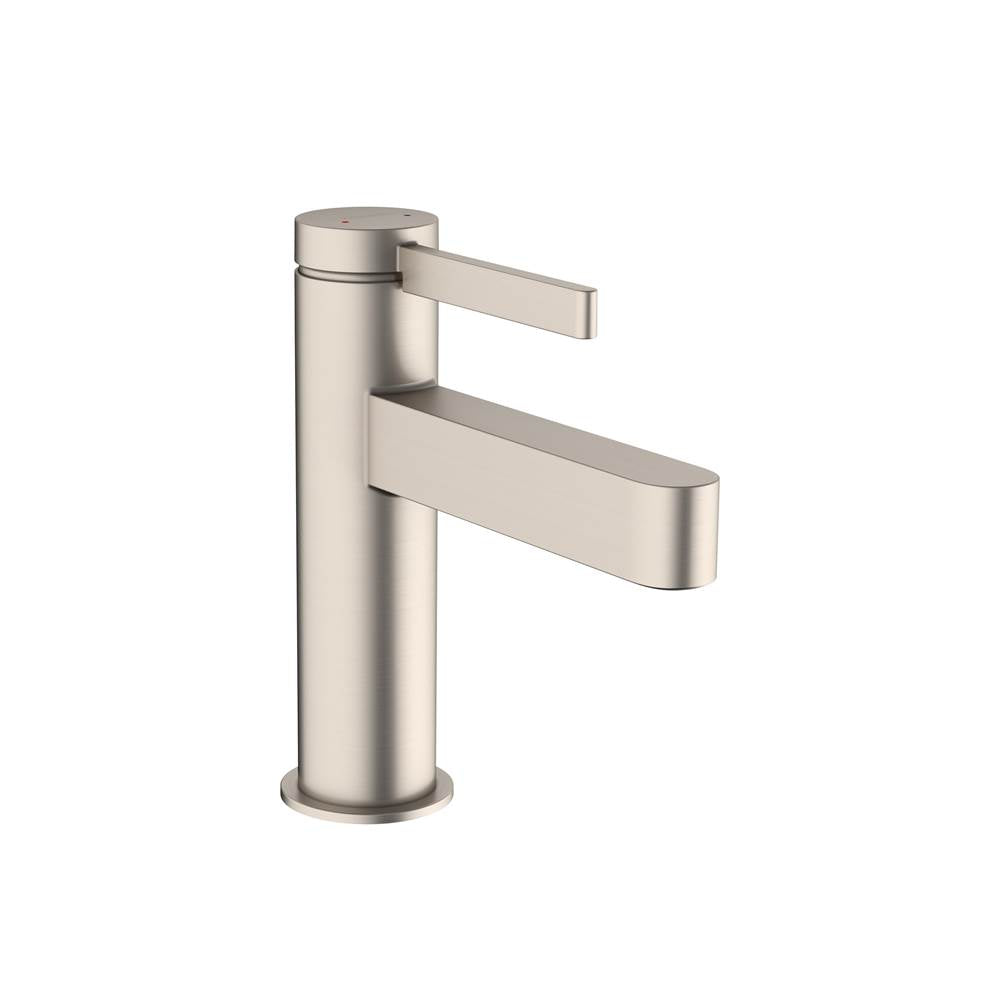 Hansgrohe - Finoris Single-Hole Faucet 100 with Pop-Up Drain, 1.2 GPM in Brushed Nickel - Brushed Nickel
