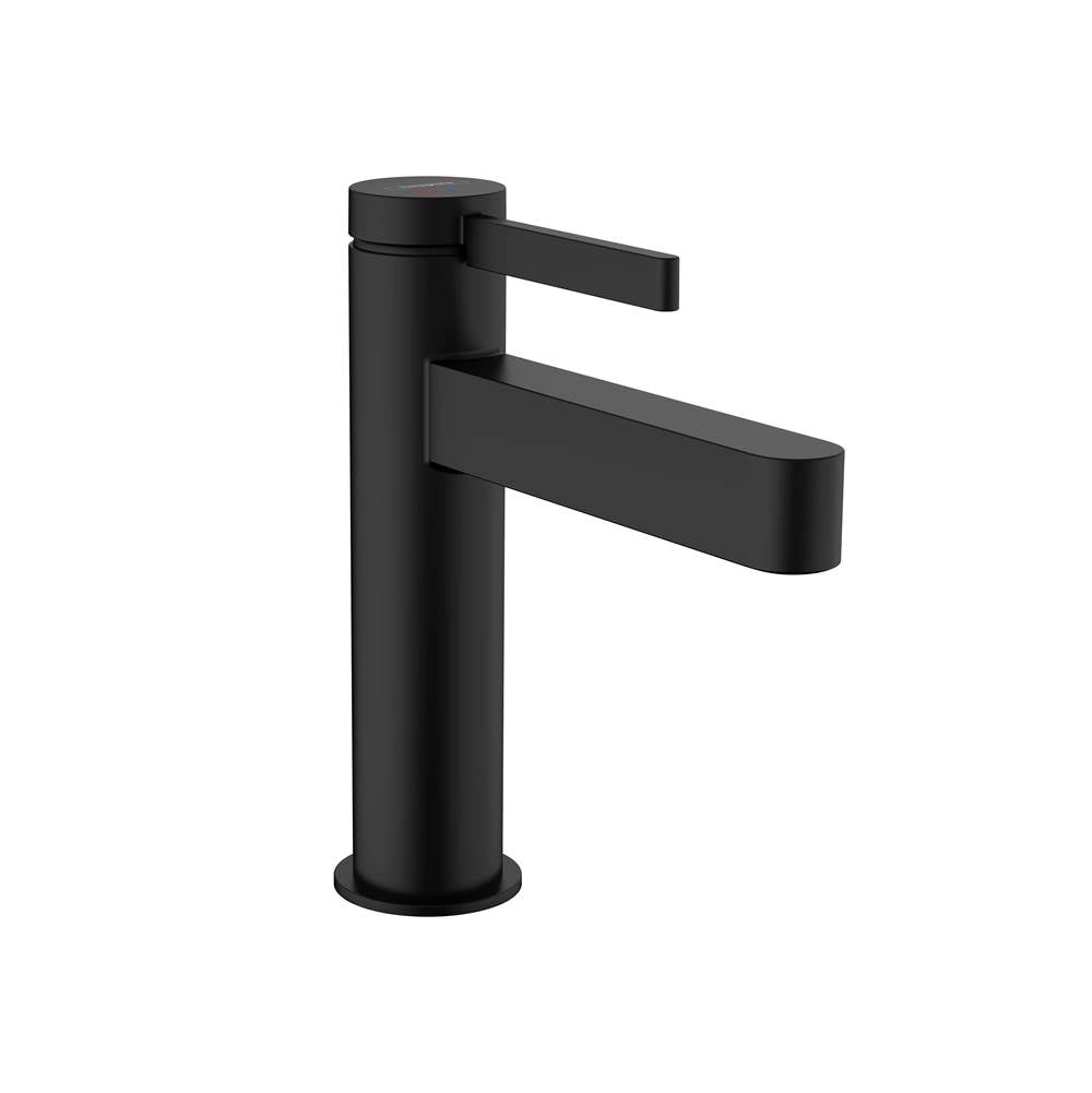 Hansgrohe - Finoris Single-Hole Faucet 110 with Pop-Up Drain, 1.2 GPM in Matte Black - Matte Black