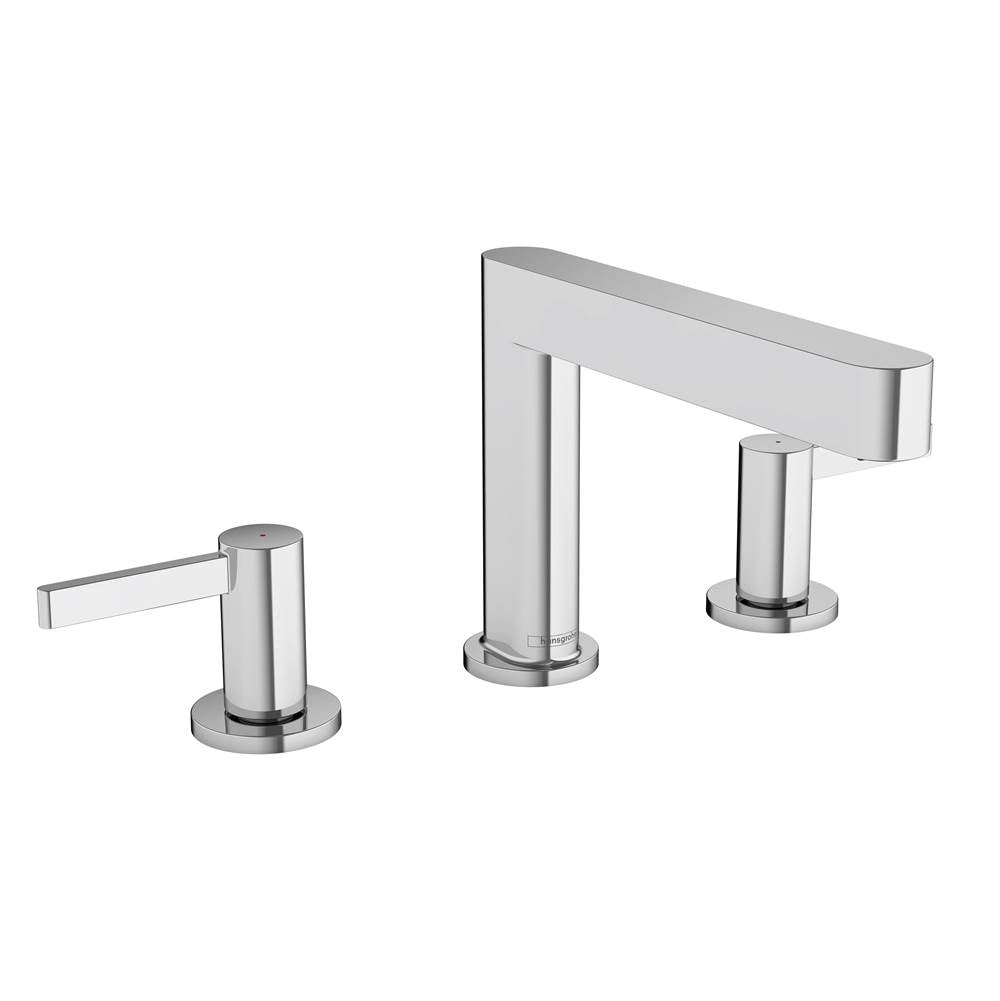 Hansgrohe - Finoris Wide-spread Faucet 110 with Pop-up Drain, 1.2 GPM in Chrome - Chrome