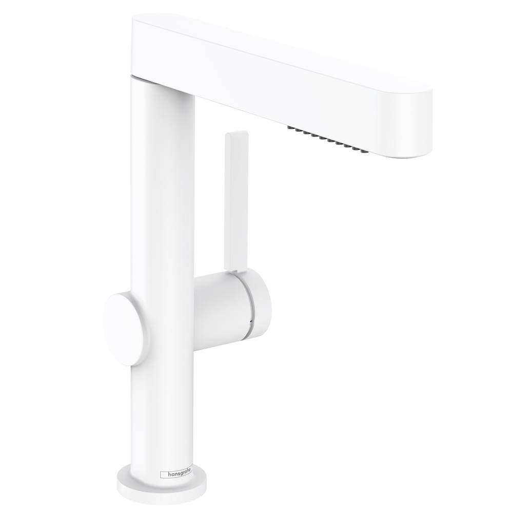 Hansgrohe - Finoris Single-Hole Faucet 230 with 2-Spray Pull-Out, 1.2 GPM in Matte White - Matte White