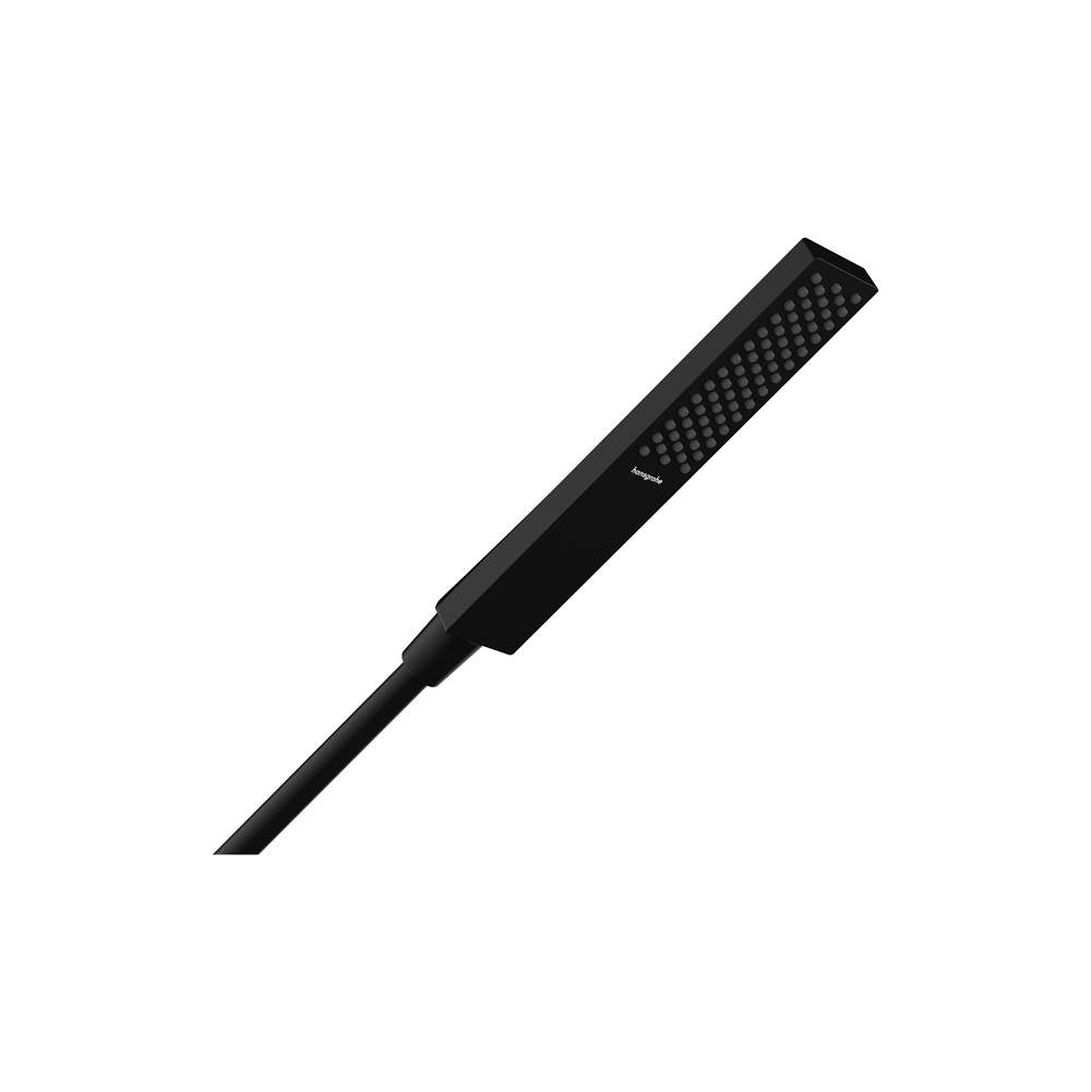 Hansgrohe - Pulsify E Baton Handshower 100 1-Jet, 1.75 GPM in Matte Black - Matte Black