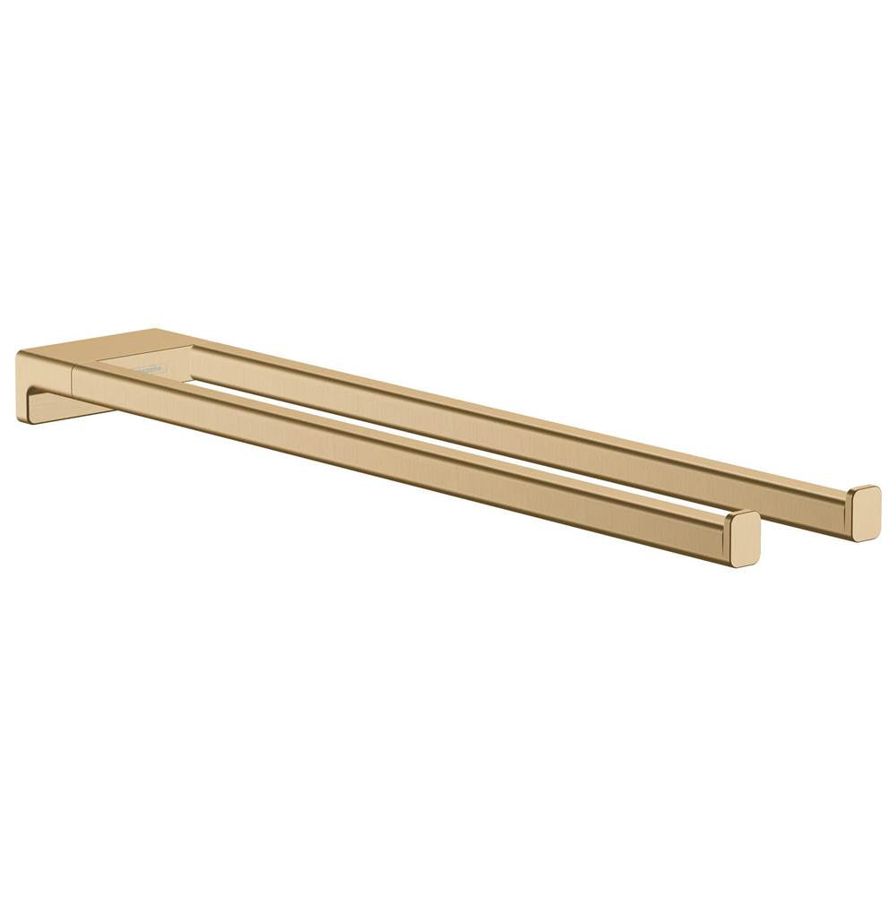 Hansgrohe - AddStoris Dual Towel Bar in Brushed Bronze - Brushed Bronze