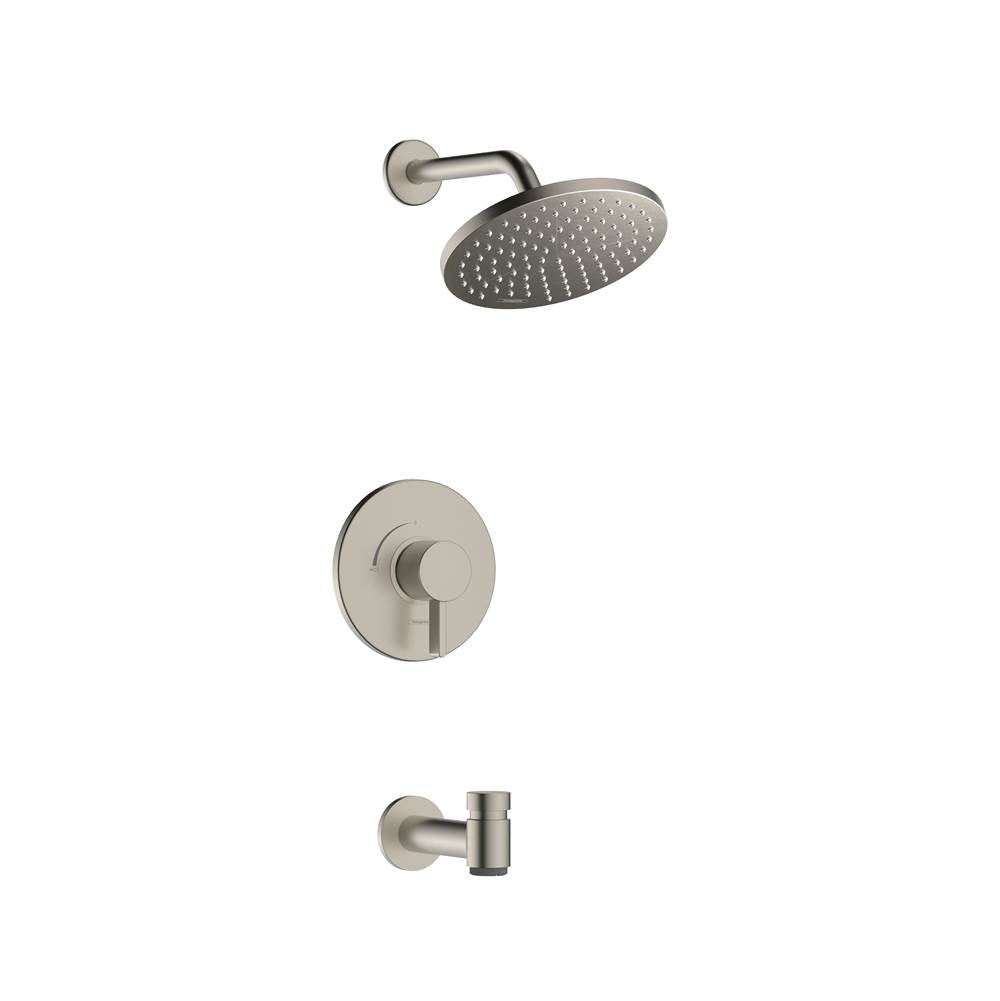 Hansgrohe - Vernis Blend Pressure Balance Tub/Shower Set, 1.5 GPM in Brushed Nickel - Brushed Nickel