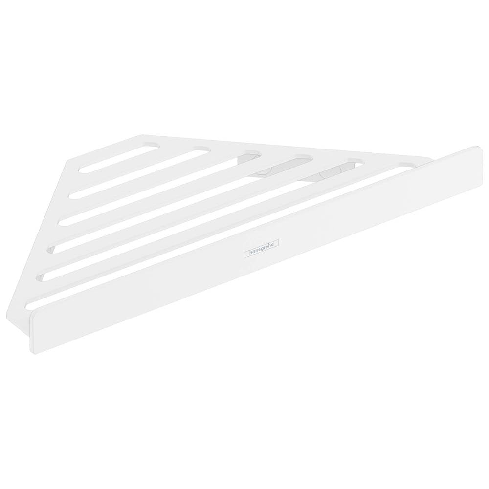 Hansgrohe - AddStoris Corner Basket in Matte White - Matte White