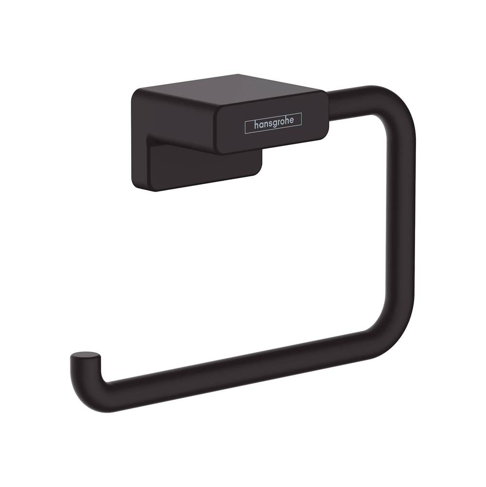 Hansgrohe - AddStoris Towel Ring in Matte Black - Matte Black