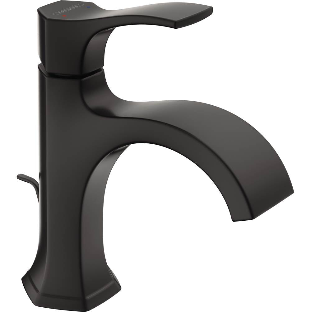 Hansgrohe - Locarno Single-Hole Faucet 110 with Pop-Up Drain, 1.2 GPM in Matte Black - Matte Black