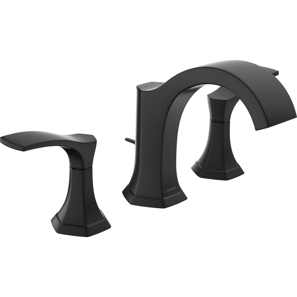Hansgrohe - Locarno Widespread Faucet 110 with pop-up drain, 1.2 GPM in Matte Black - Matte Black