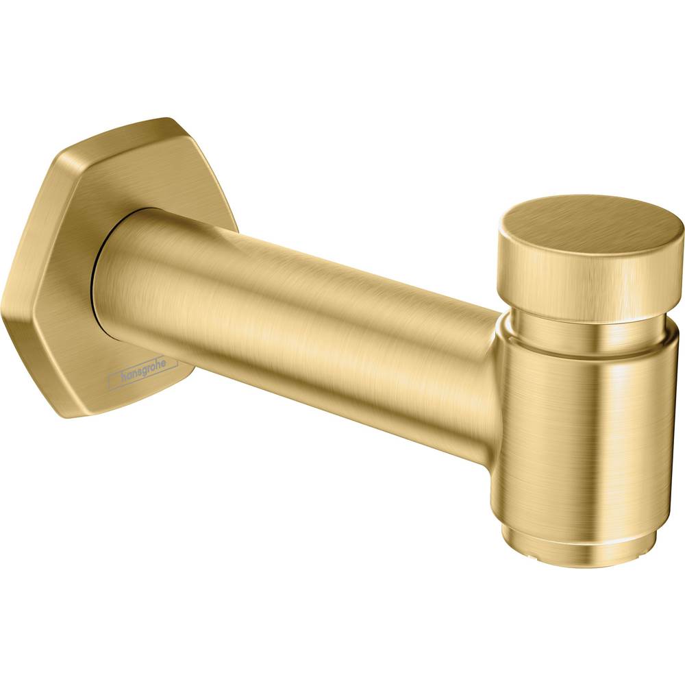 Hansgrohe - Locarno Tub Spout with Diverter in Brushed Gold Optic - Brushed Gold Optic
