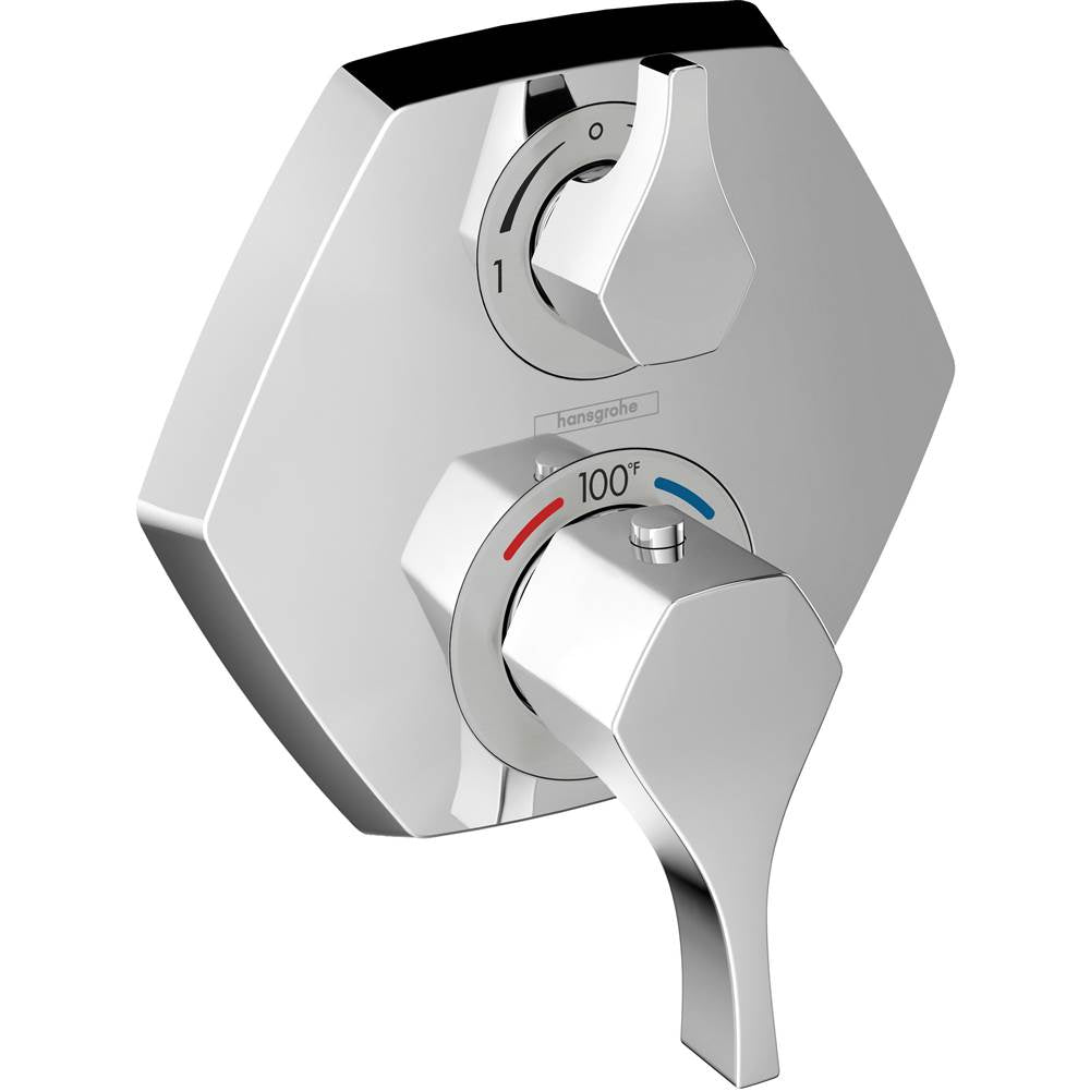 Hansgrohe - Locarno Thermostatic Trim with Volume Control in Chrome - Chrome