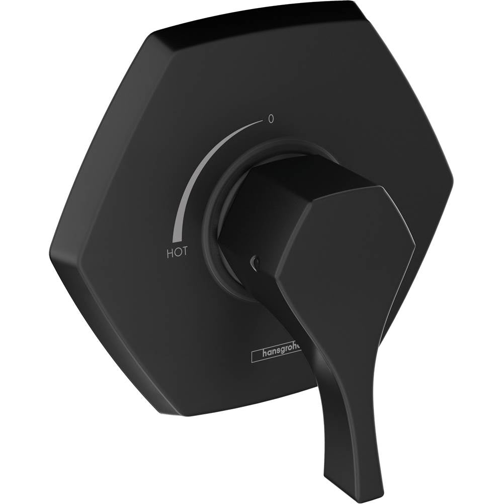 Hansgrohe - Locarno Pressure Balance Trim in Matte Black - Matte Black