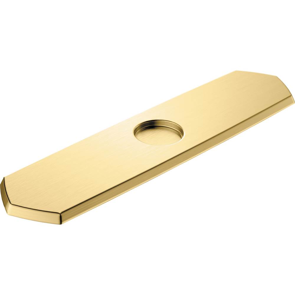 Hansgrohe - Locarno Base Plate for Single-Hole Kitchen Faucets, 10'' in Brushed Gold Optic - Brushed Gold Optic