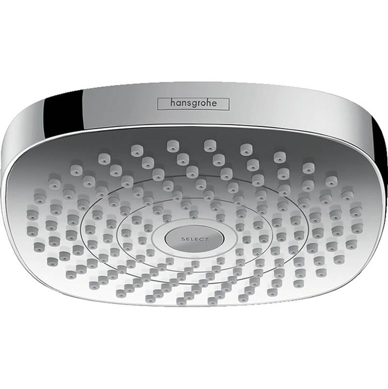 Hansgrohe - Croma Select E Showerhead 180 2-Jet, 2.5 GPM in Chrome - Chrome
