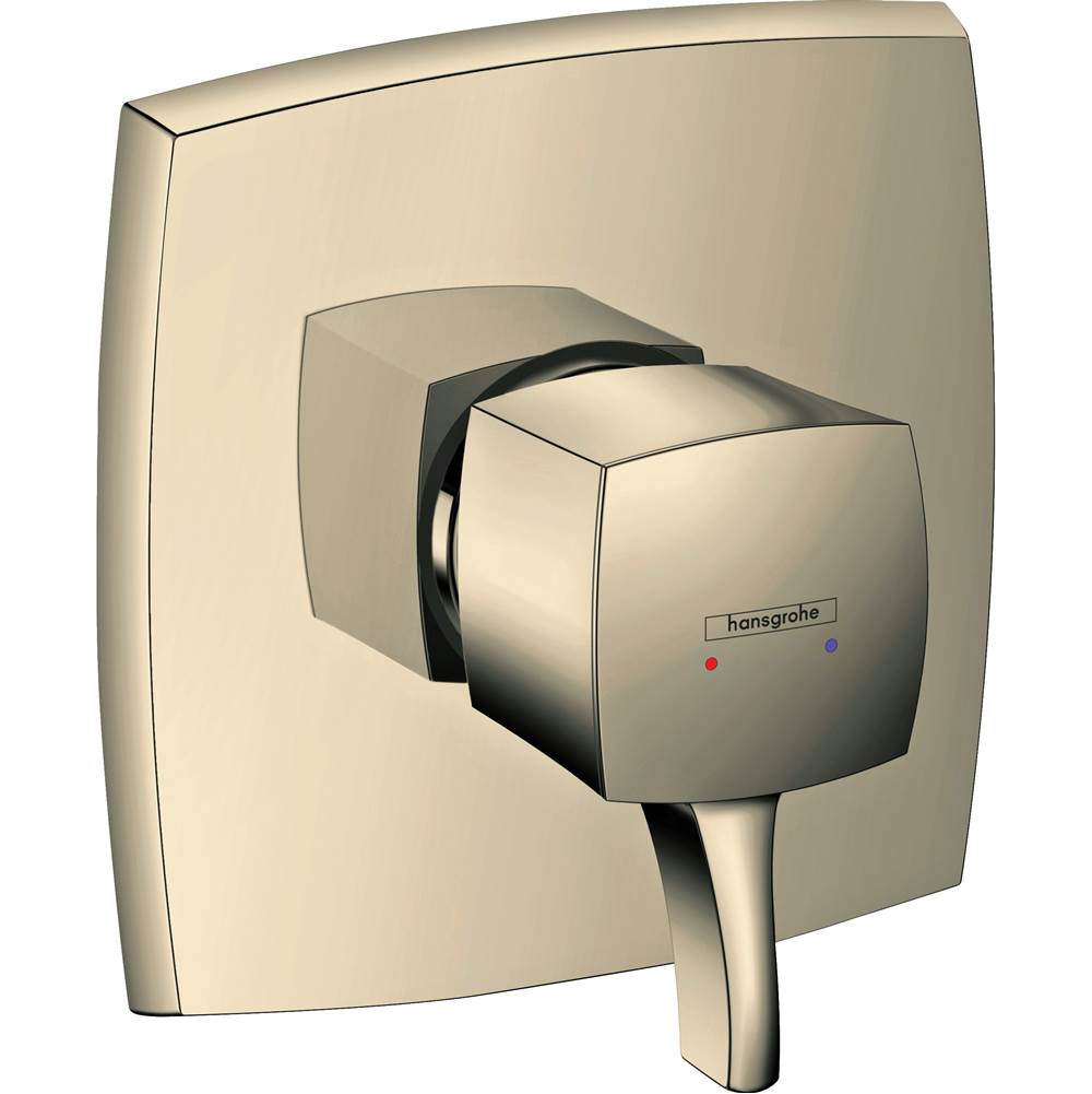 Hansgrohe - Ecostat Classic Pressure Balance Trim, Square in Polished Nickel - Polished Nickel