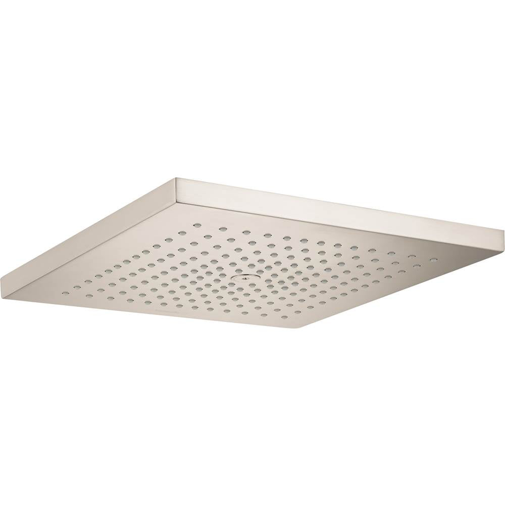 Hansgrohe - Raindance E Showerhead 300 1-Jet, 2.5 GPM in Brushed Nickel - Brushed Nickel