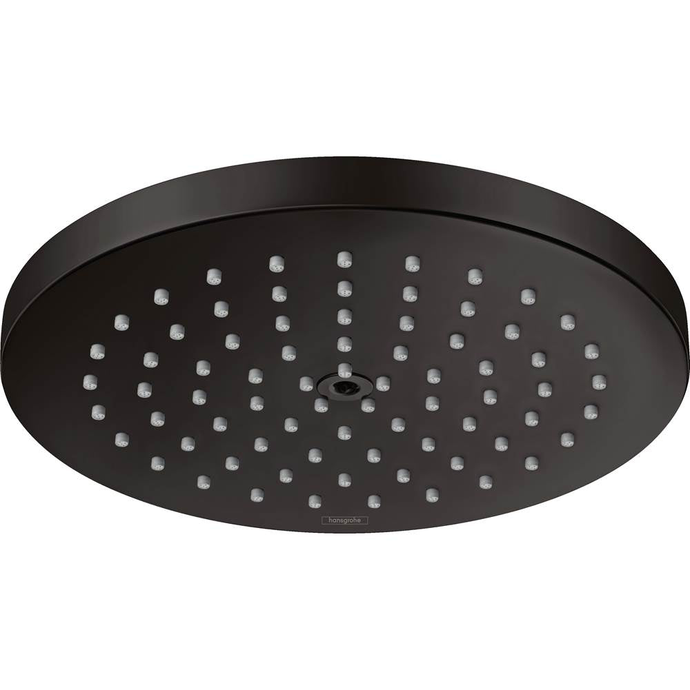 Hansgrohe - Raindance S Showerhead 180 1-Jet PowderRain, 2.5 GPM in Matte Black - Matte Black