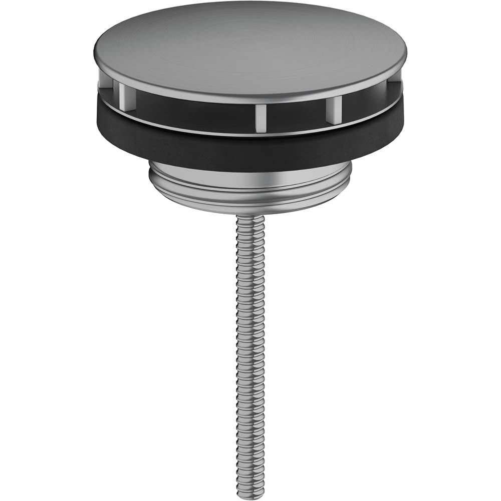 Hansgrohe - Sink Drain in Brushed Black Chrome - Brushed Black Chrome