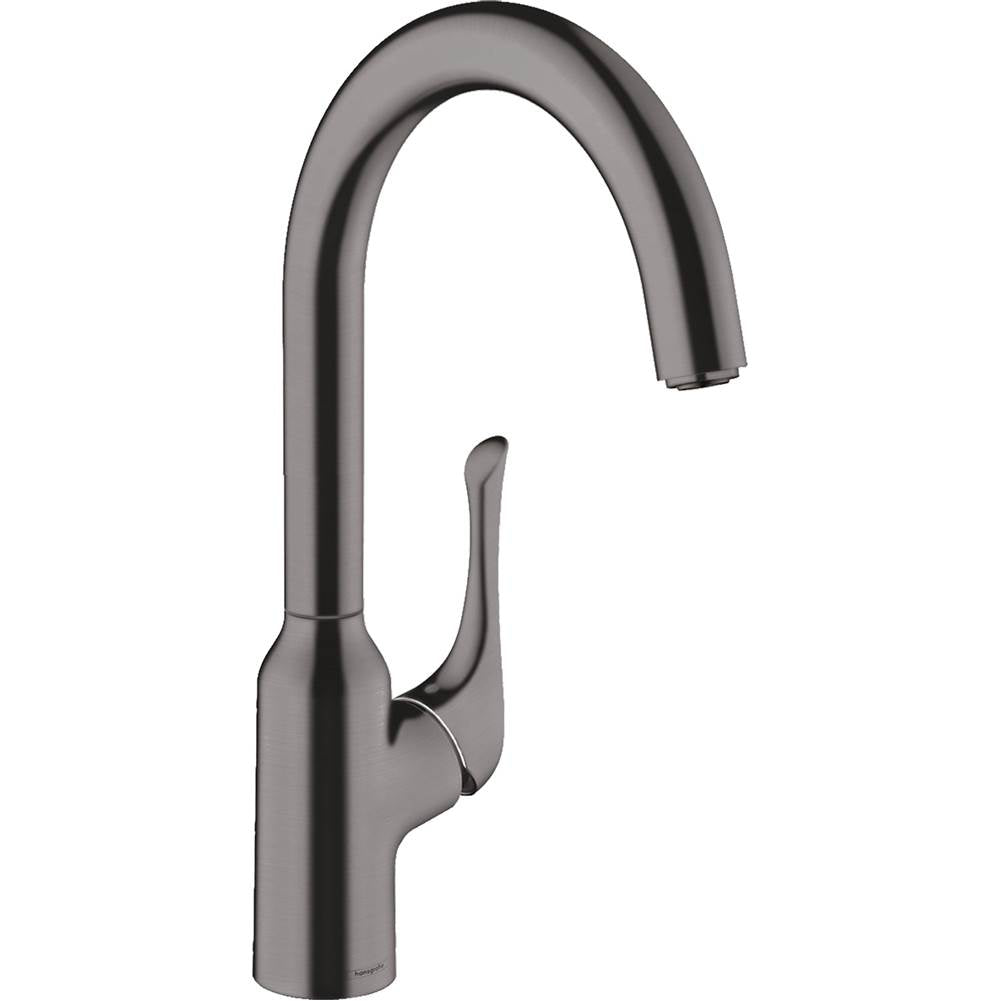 Hansgrohe - Allegro N Bar Faucet, 1.75 GPM in Brushed Black Chrome - Brushed Black Chrome