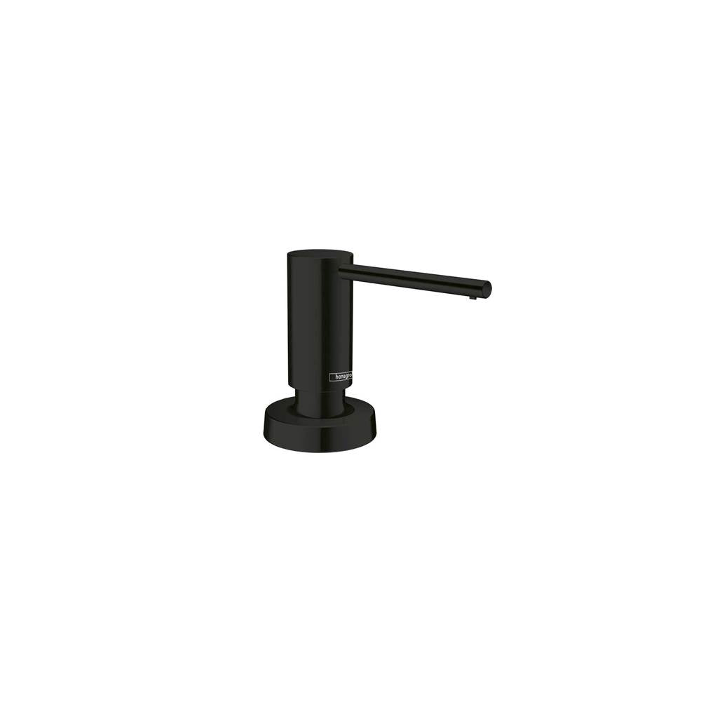 Hansgrohe - Modern Soap Dispenser in Matte Black - Matte Black