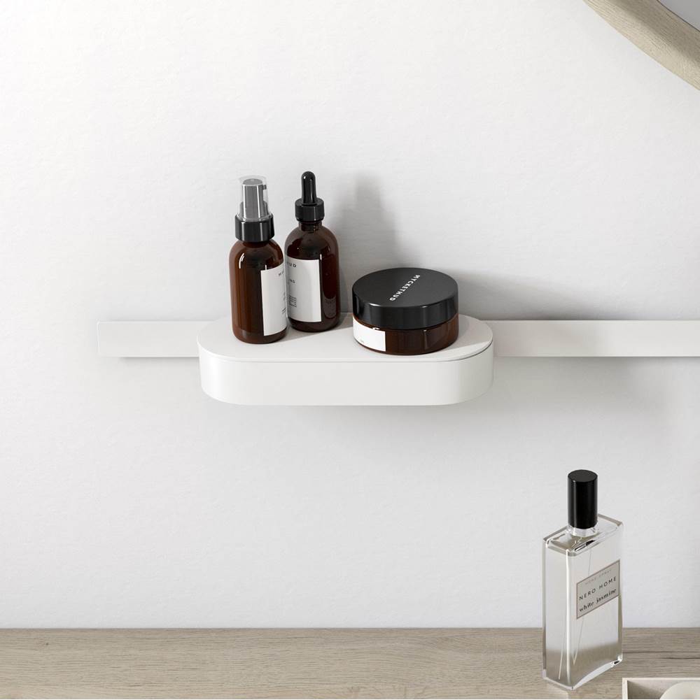 WallStoris Storage Basket with Cover in Matte Black