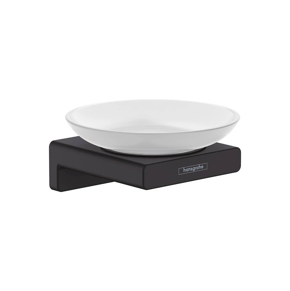 Hansgrohe - AddStoris Soap Dish in Matte Black - Matte Black