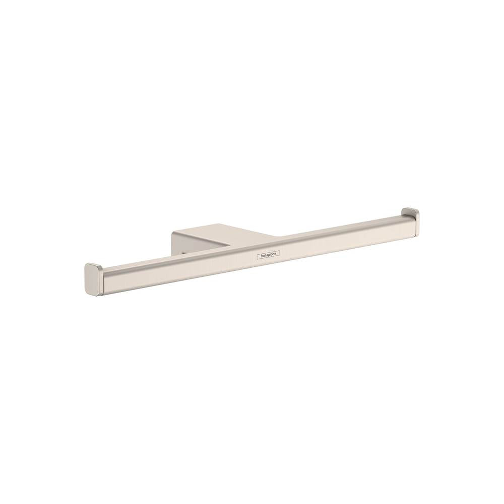 Hansgrohe - AddStoris Toilet Paper Holder in Brushed Nickel - Brushed Nickel