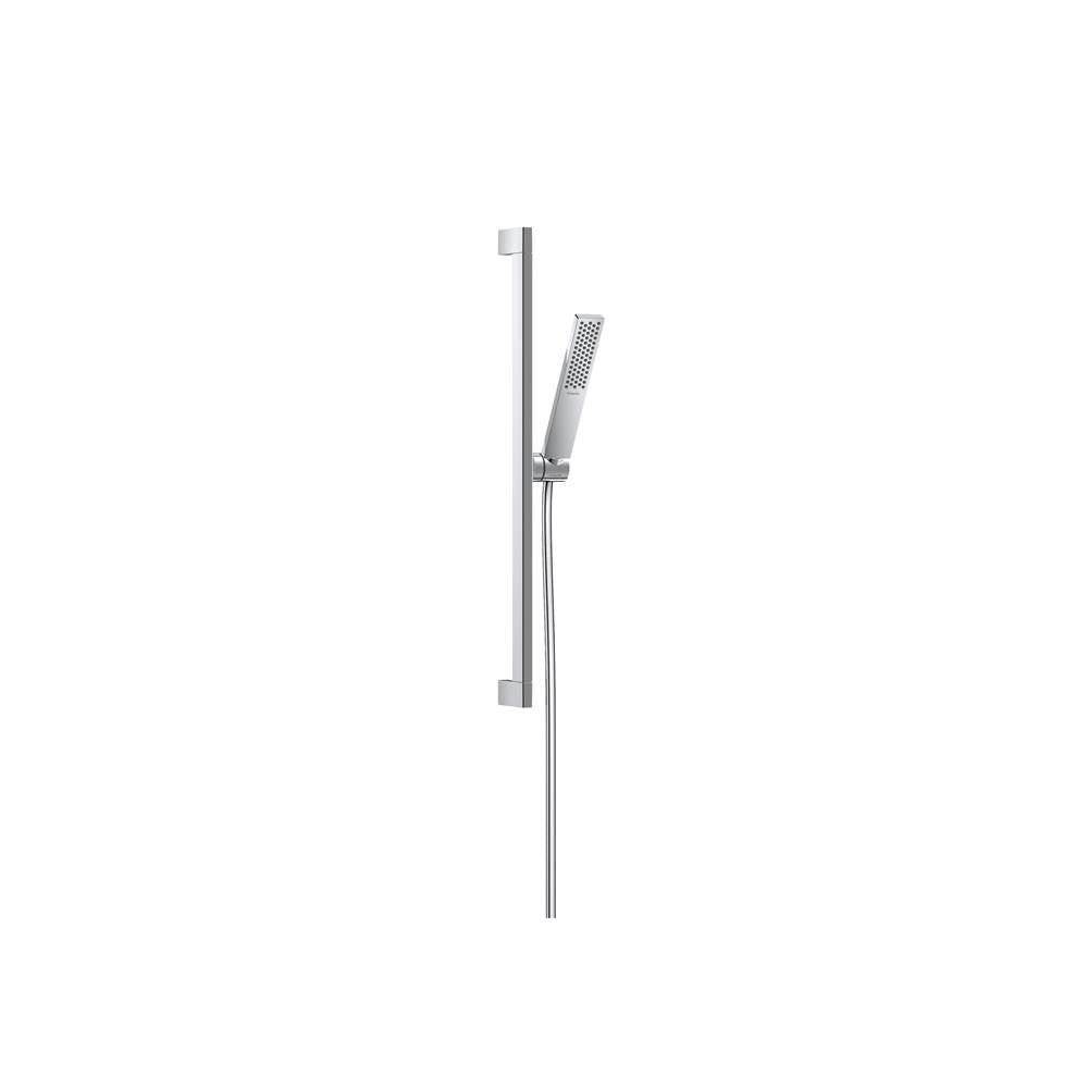 Hansgrohe - Pulsify E Wallbar Set 100 1-Jet 24'', 1.75 GPM in Chrome - Chrome