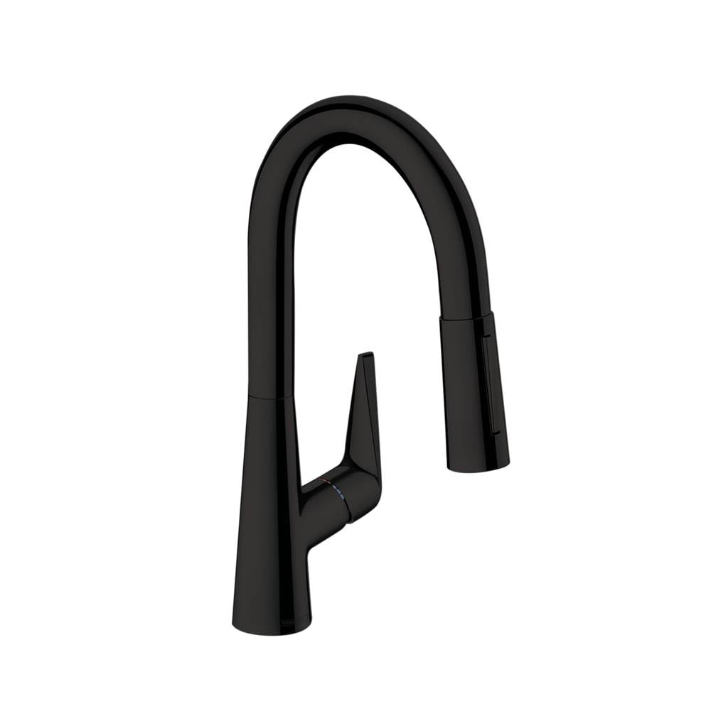 Hansgrohe - Talis S Prep Kitchen Faucet, 2-Spray Pull-Down, 1.75 GPM in Matte Black - Matte Black
