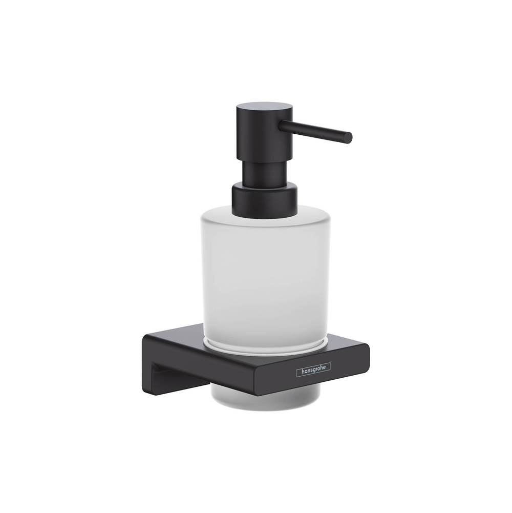 Hansgrohe - AddStoris Liquid Soap Dispenser in Matte Black - Matte Black