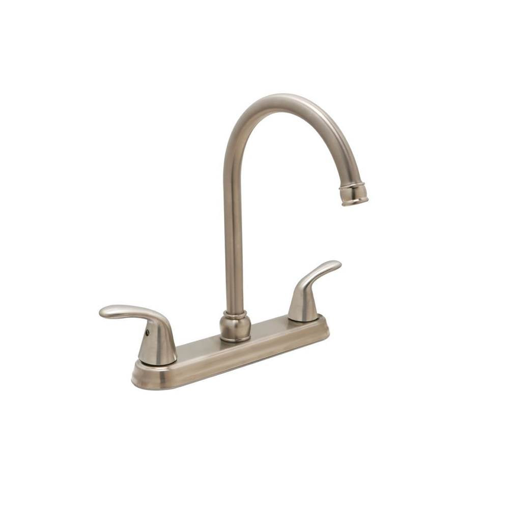 Huntington Brass - 8'' Kitchen Faucet, Satin Nickel - Satin Nickel