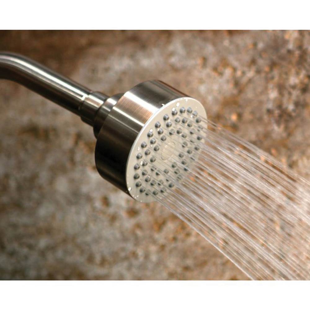 Round Style ABS Shower Head, Chrome