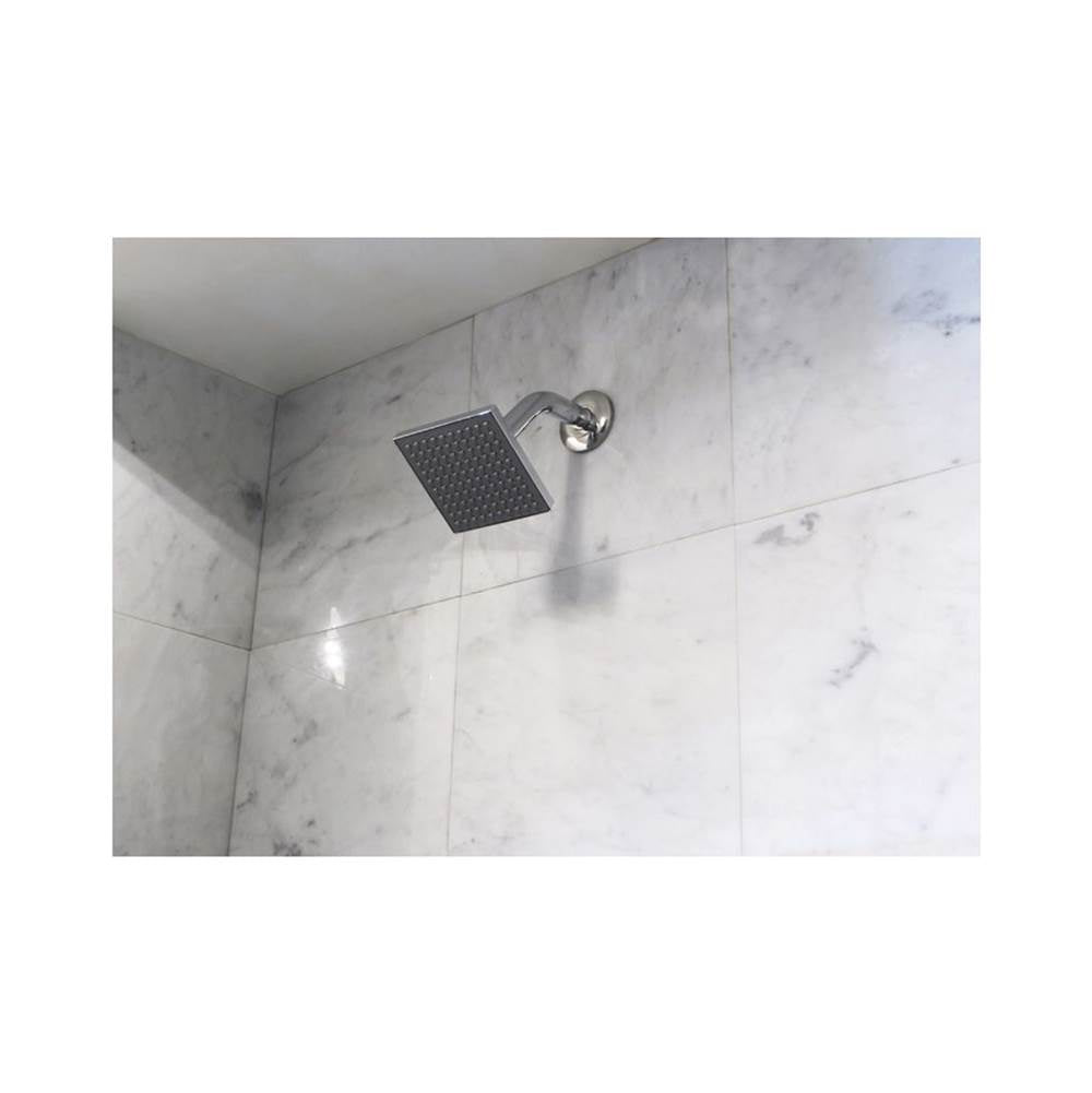 Square Style ABS Shower Head, Chrome