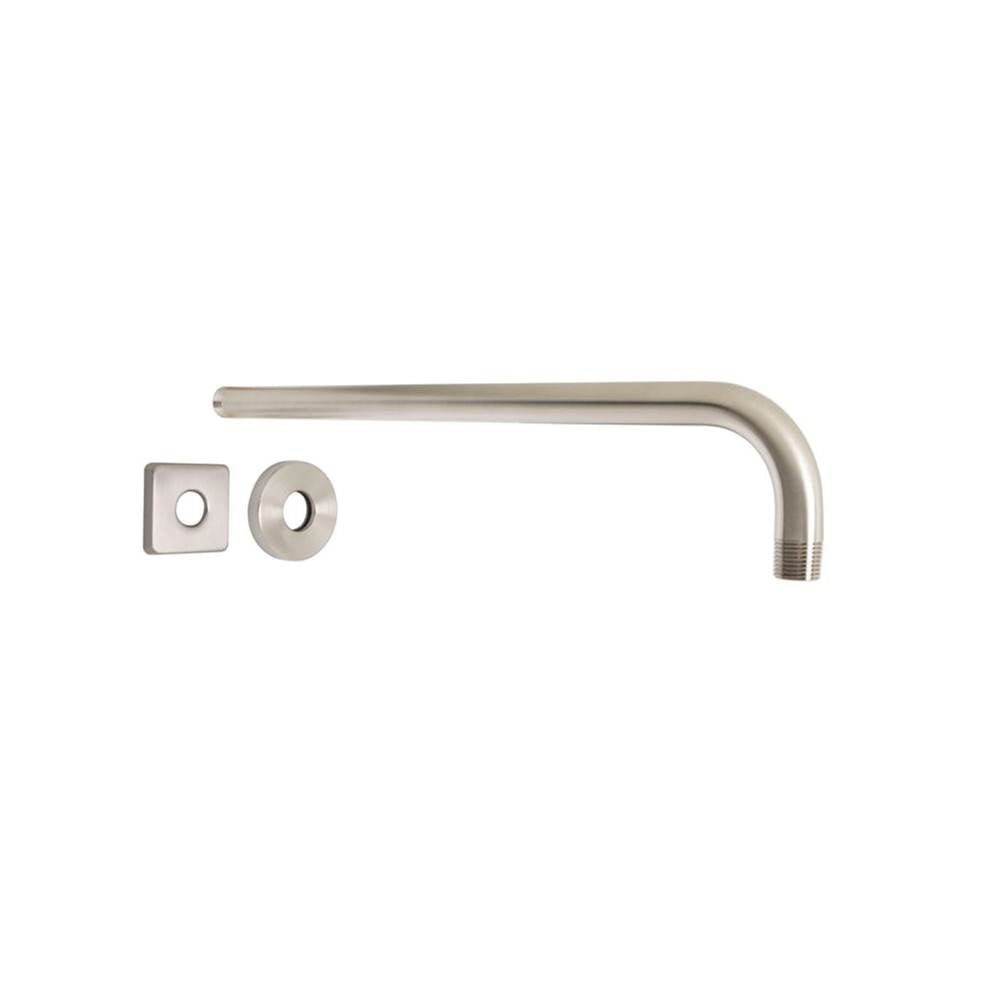 Huntington Brass - Shower Arm, Satin Nickel PVD - PVD Satin Nickel
