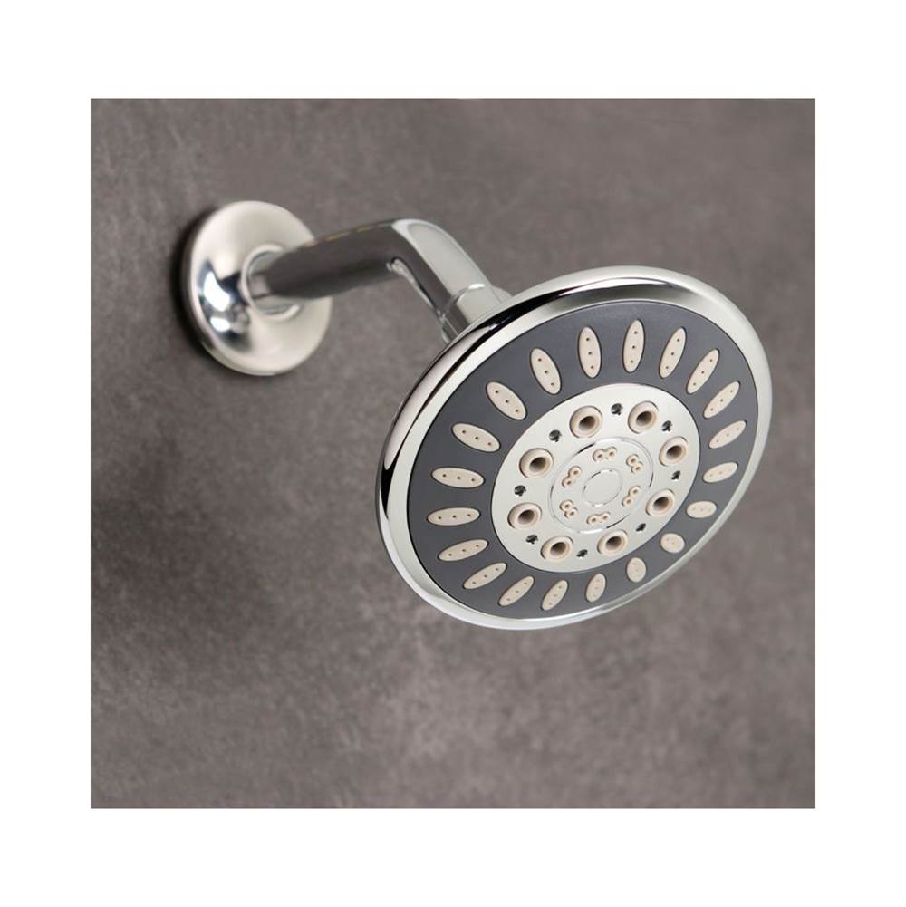 Massage Showerhead, 3 Settings, Chrome