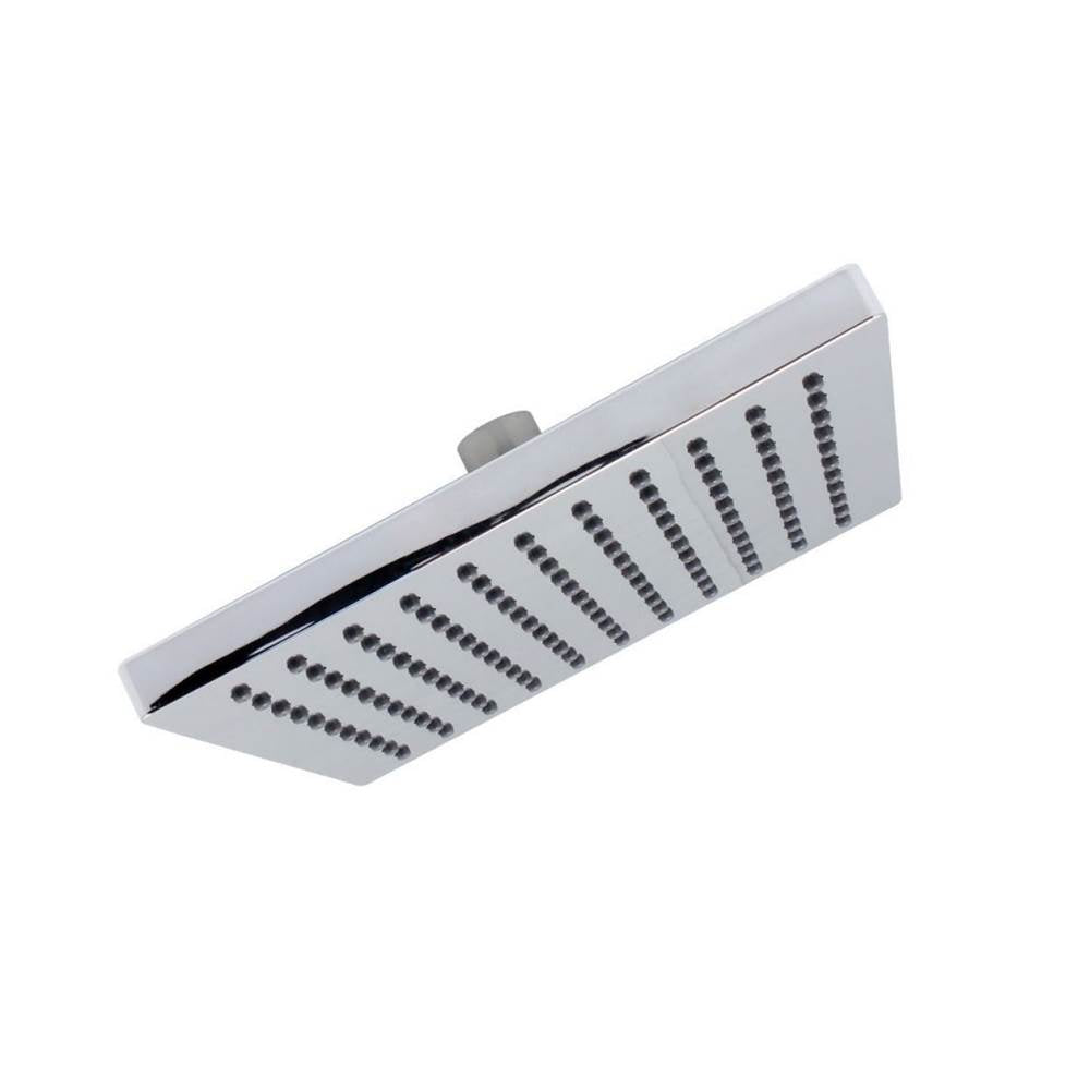 Huntington Brass - 8'' Sq Shower Head, Chrome - Polished Chrome