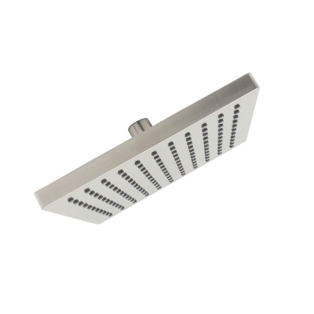 Huntington Brass - 8'' Sq Style Shower Head, Satin Nickel PVD - PVD Satin Nickel