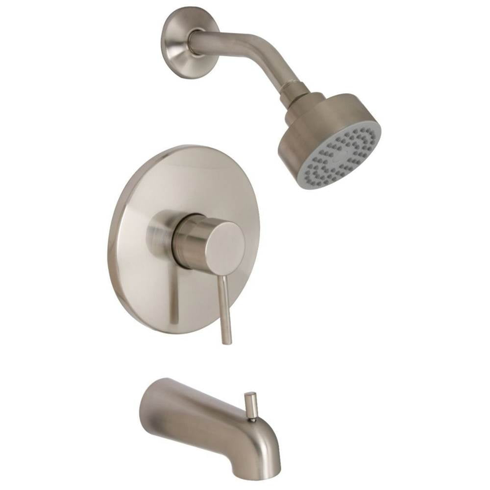 Huntington Brass - Tub And Shower Trim Kit, Satin Nickel - Satin Nickel