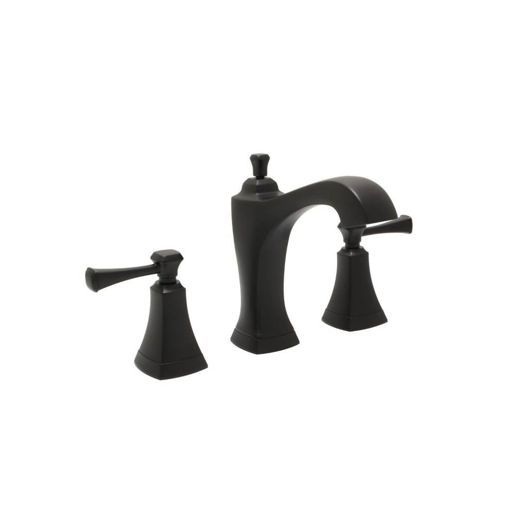 Huntington Brass - 8'' Wide Spread Faucet - Matte Black