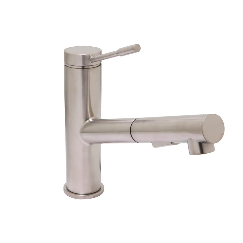 Huntington Brass - Pull-Out Kitchen Faucet, Satin Nickel PVD - PVD Satin Nickel
