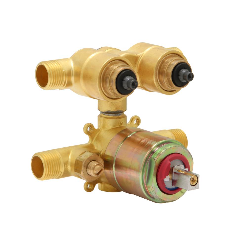 Huntington Brass - Push Button Valve- 2 Button