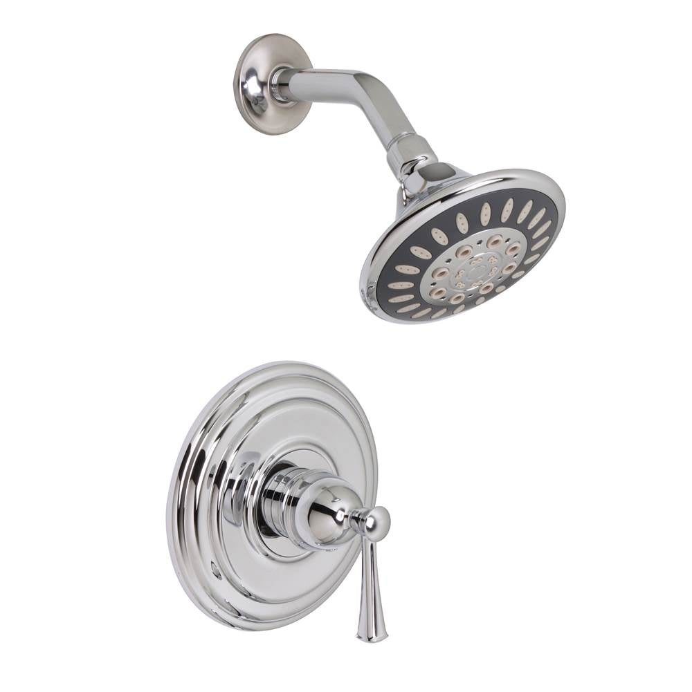 Huntington Brass - In-Wall Pressure Balance Shower Faucet Trims - Polished Chrome