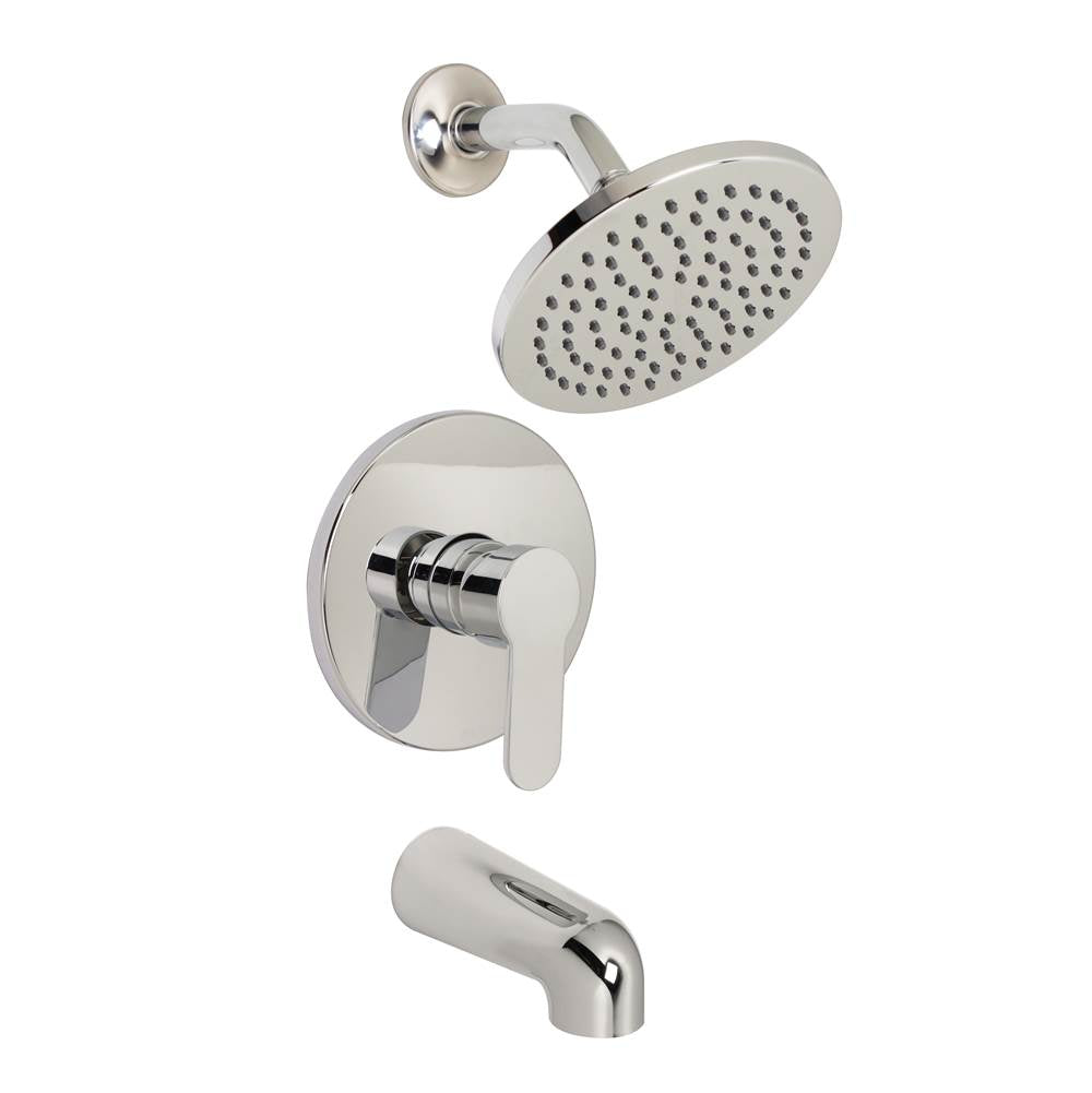 Huntington Brass - In-Wall Balance Tub and Shower Faucet Trims - Polished Chrome