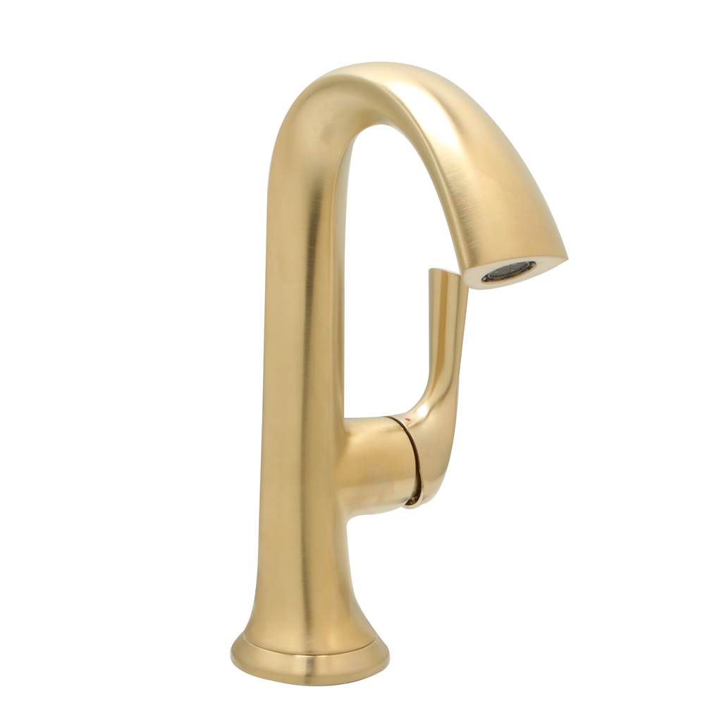 Huntington Brass - Joy single control faucet (side handle) - PVD Satin Brass