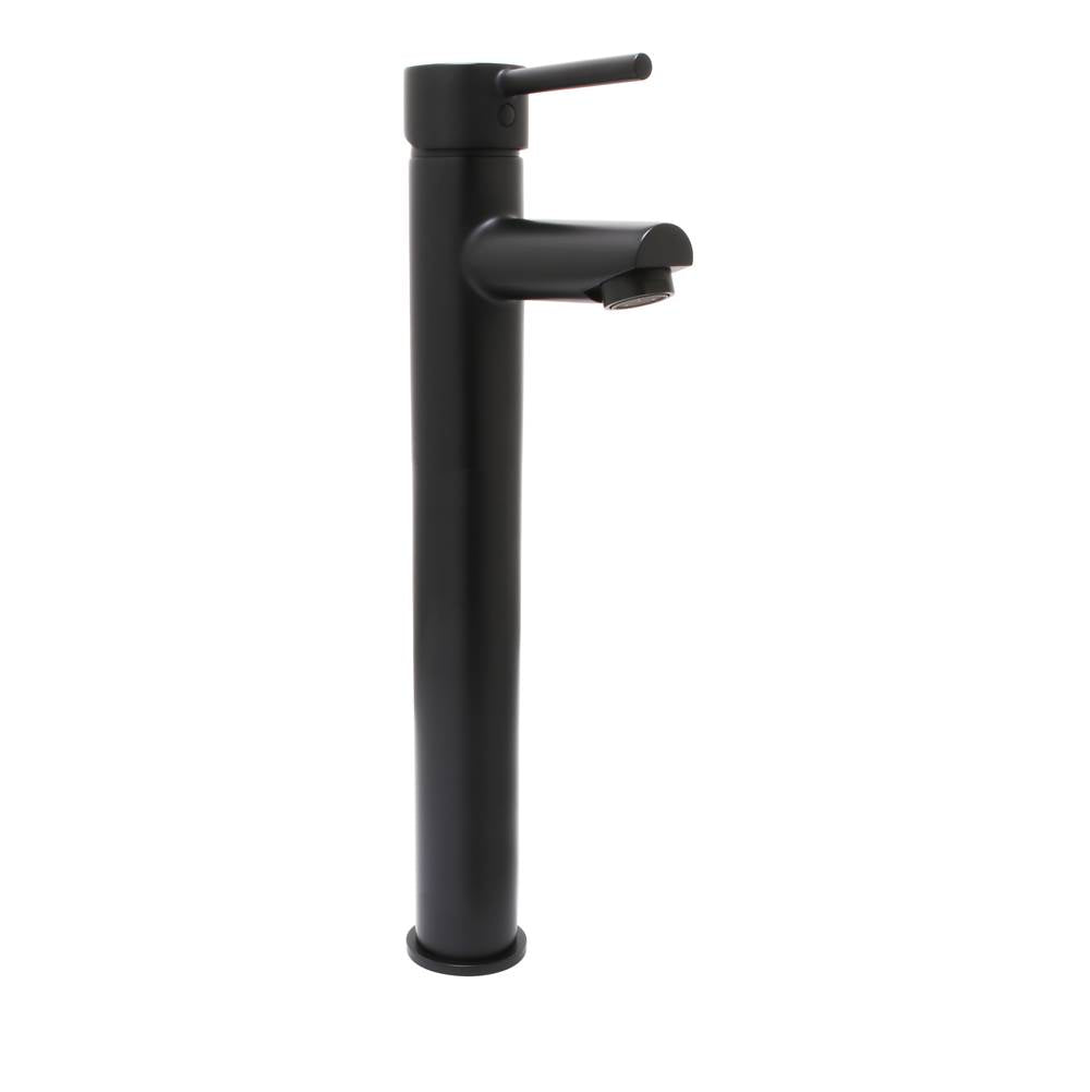 Huntington Brass - Euro Vessel Single Hole Filler - Matte Black