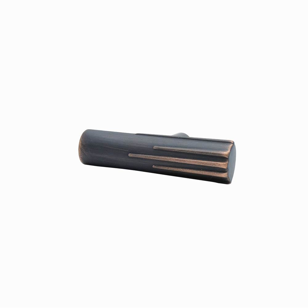 Sunburst 1-15/16 in (50 mm) Length Polished Nickel Cabinet T-Knob