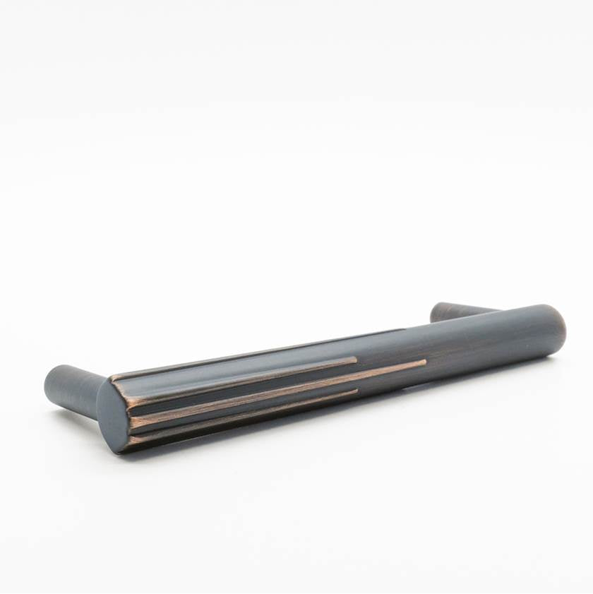 Sunburst 4 in (101.6 mm) Center to Center Polished Nickel Cabinet Pull